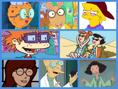  Cartoon Characters With Glasses