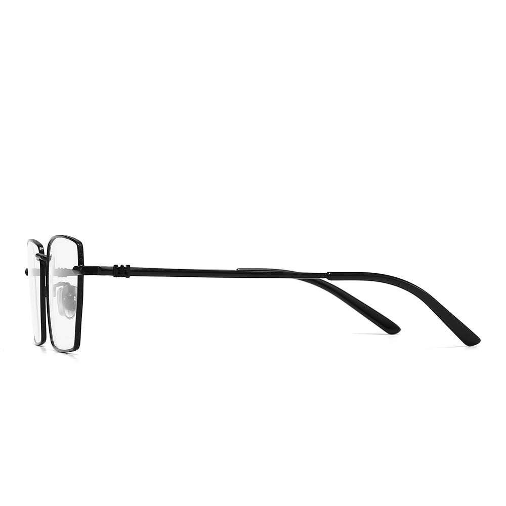 Wide Classic Rectangle Eyeglasses