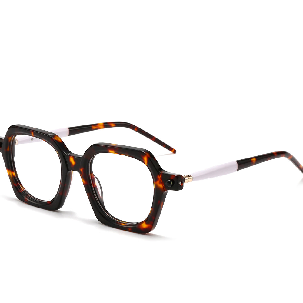 Dollger Thick Hipster Square Eyeglasses