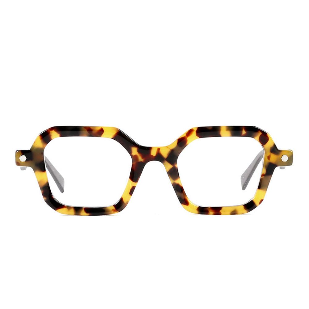 Hipster Acetate Geometric Eyeglasses