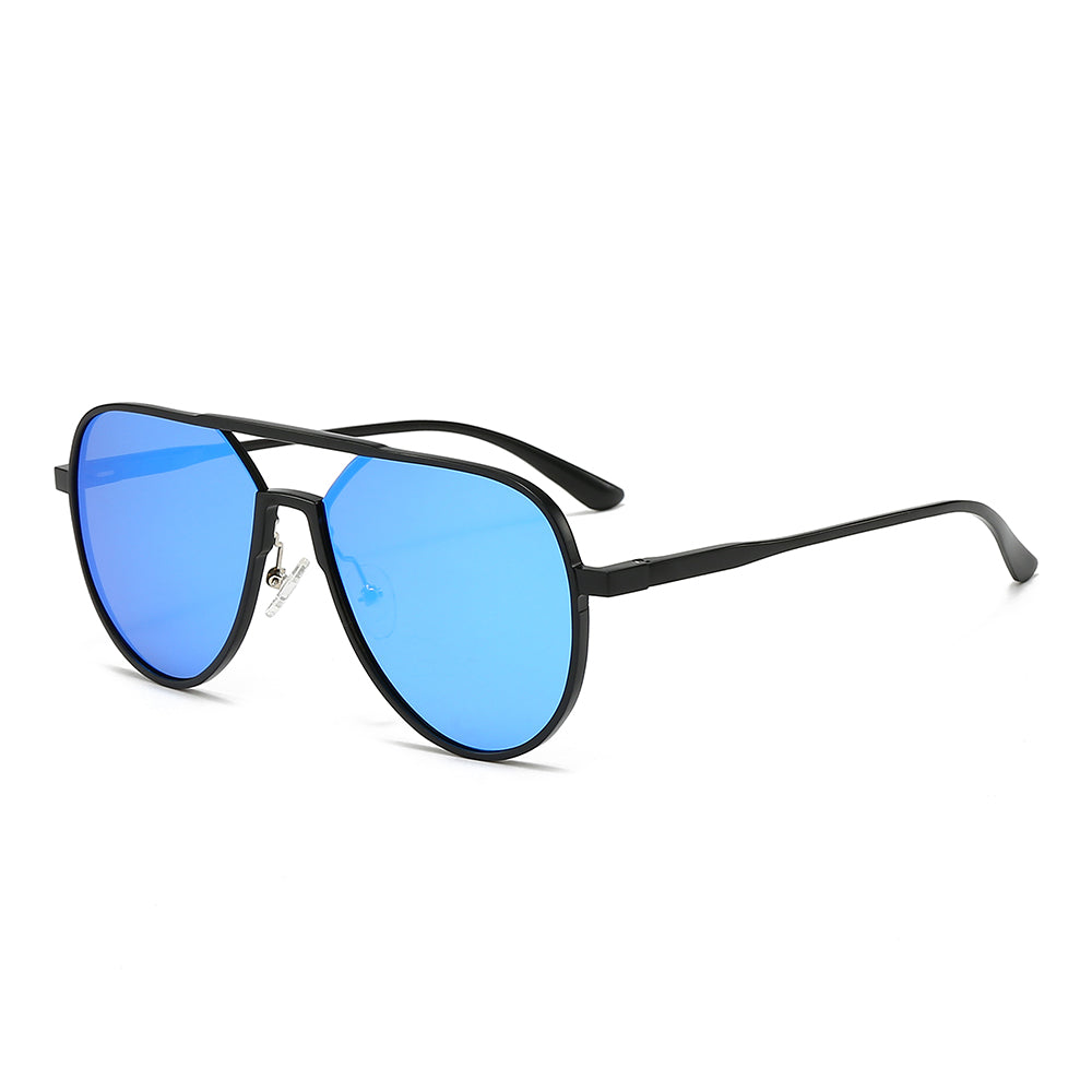 Oversized Aviator Tinted Sunglasses