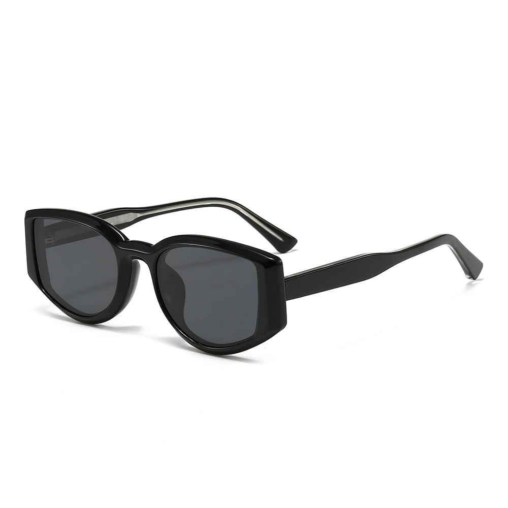 Dollger Geek-Chic Acetate Geometric Sunglasses