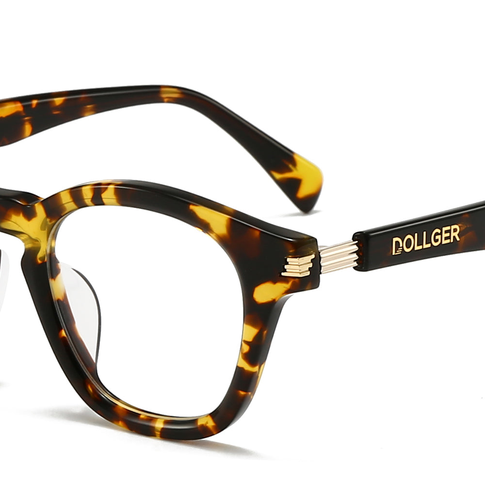 Dollger Tortoise Thick Round Eyeglasses - MyDollger