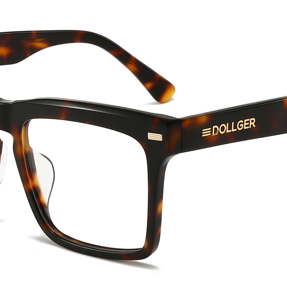 Dollger Black Stylish Square Eyeglasses - MyDollger