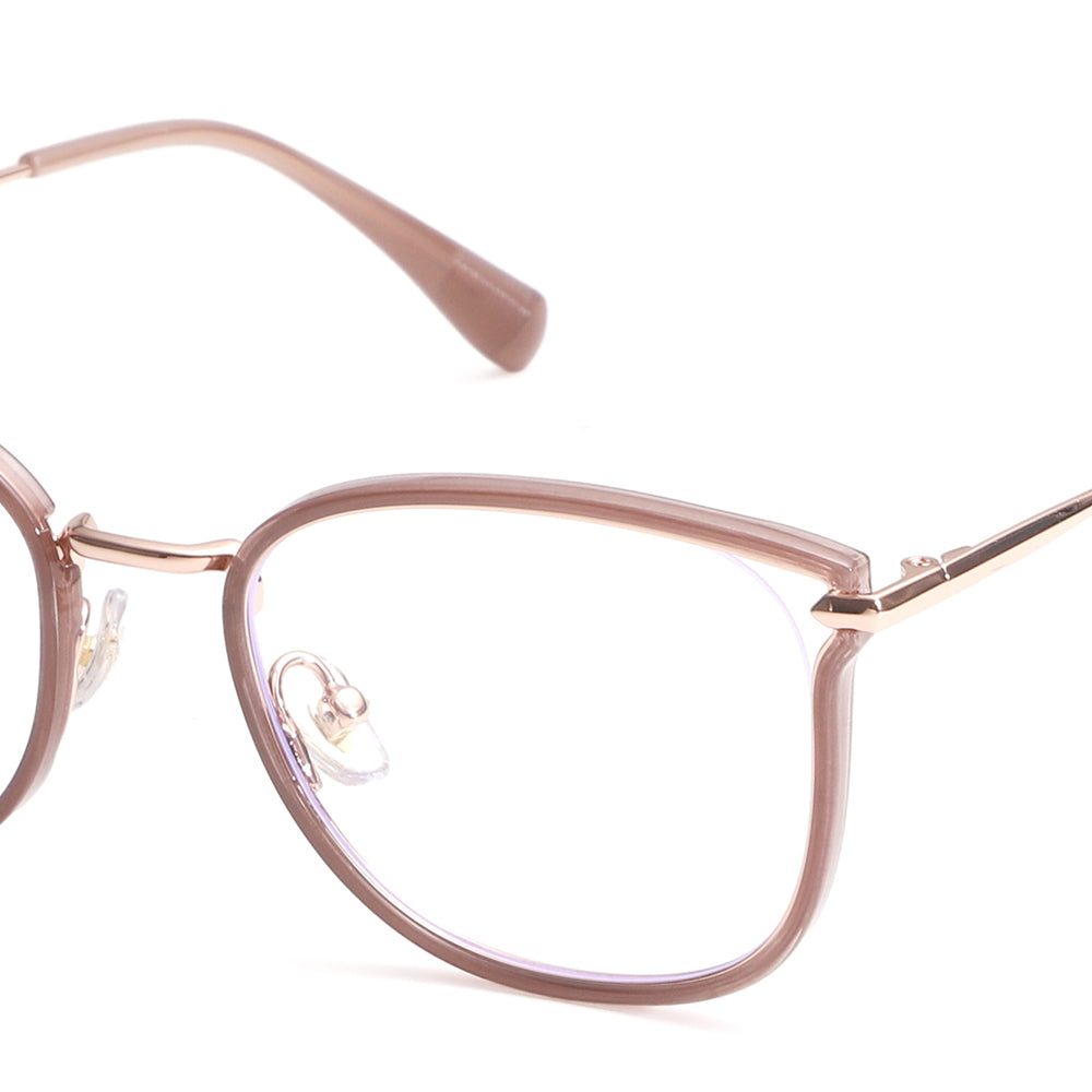 Dollger Round Cat-Eye Eyeglasses