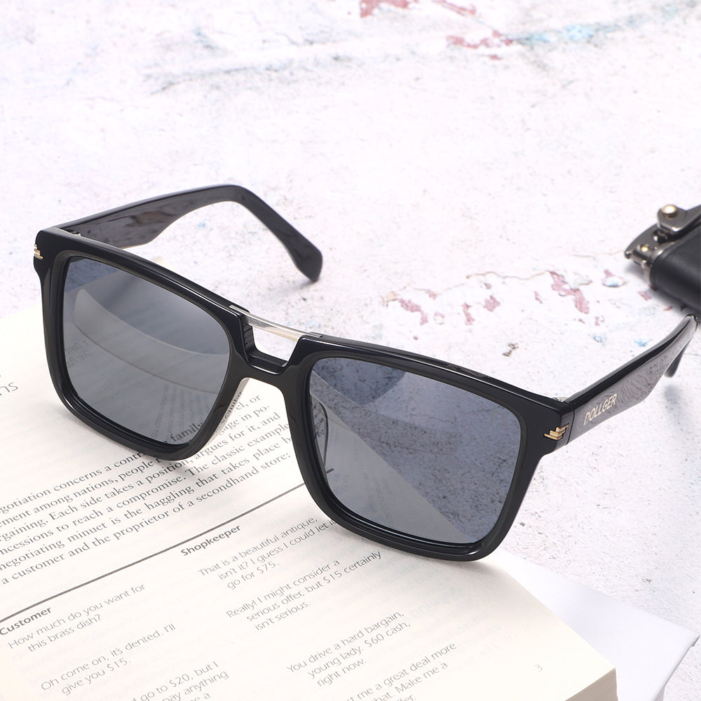 Dollger Square Aviator Tinted Sunglasses - MyDollger