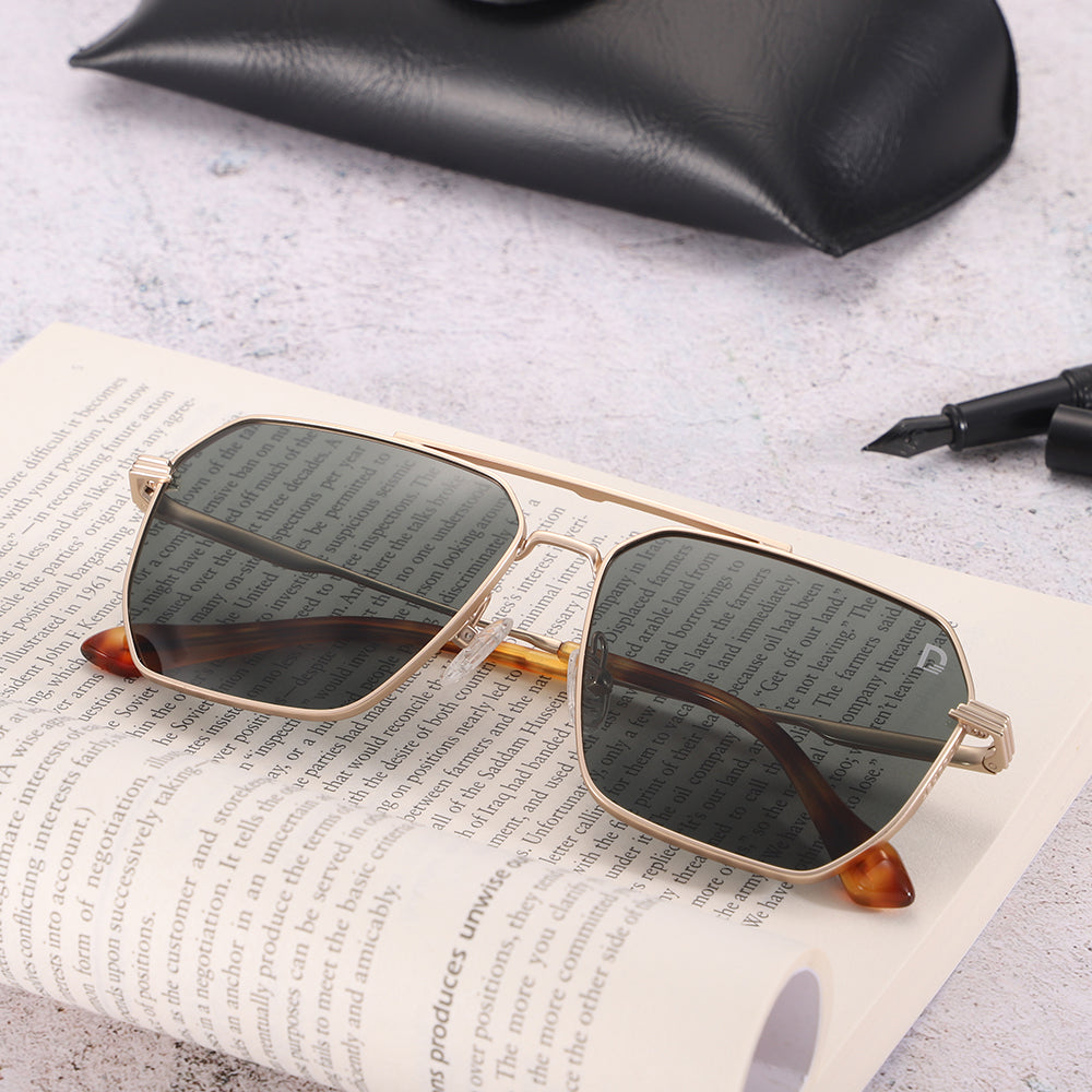 Dollger Retro-Vintage Aviator Tinted Sunglasses - MyDollger