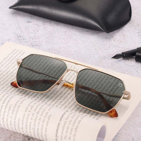 Dollger Retro-Vintage Aviator Tinted Sunglasses - MyDollger