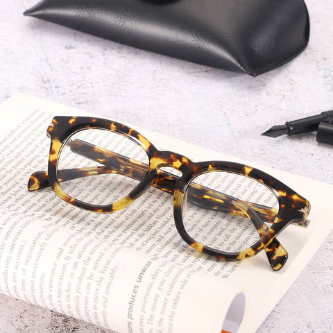 Dollger Tortoise Thick Round Eyeglasses - MyDollger