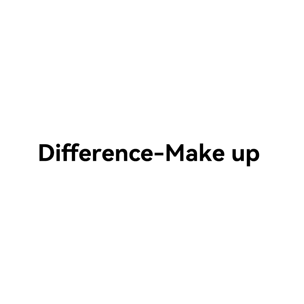 Difference-Make up