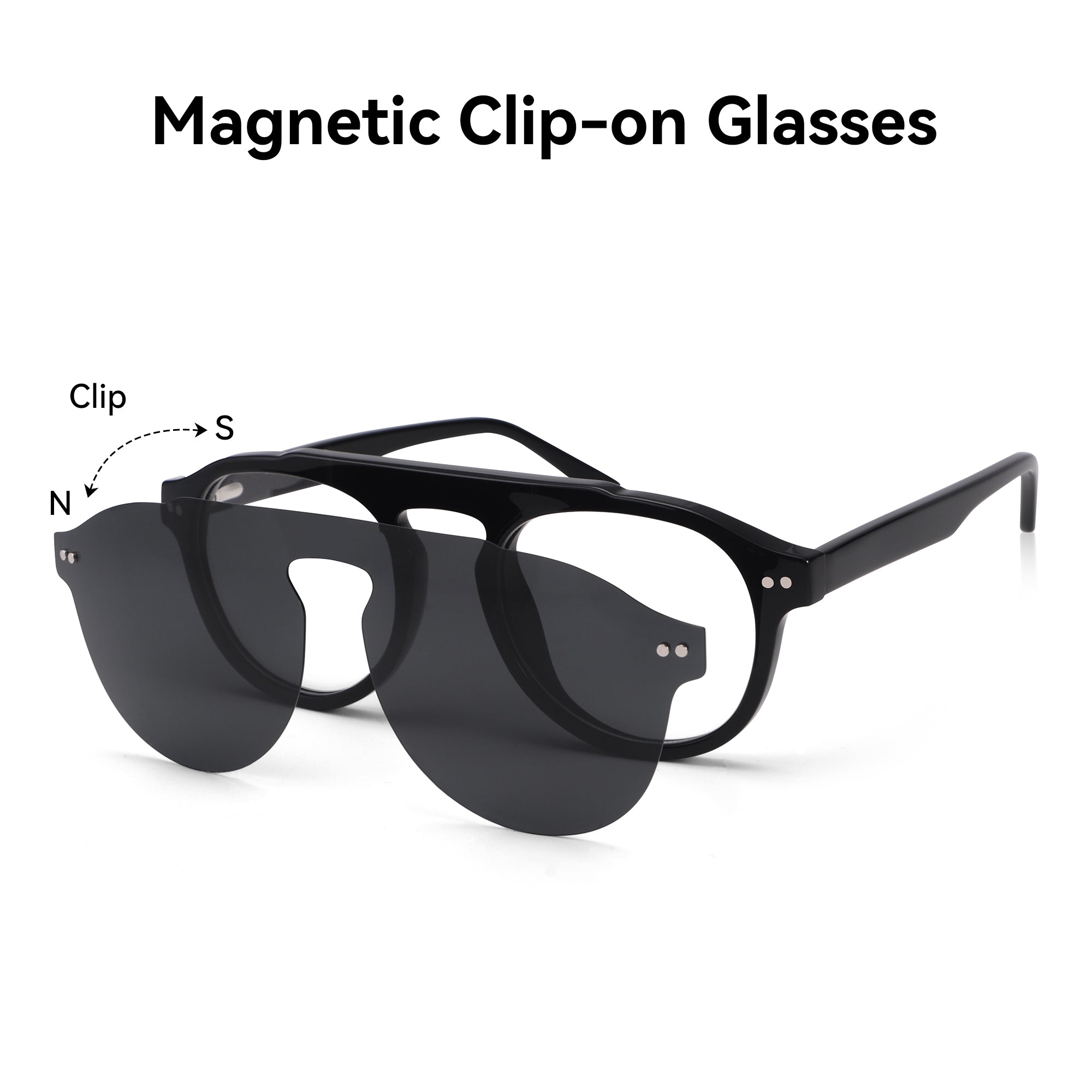 Magnetic Aviator Glasses