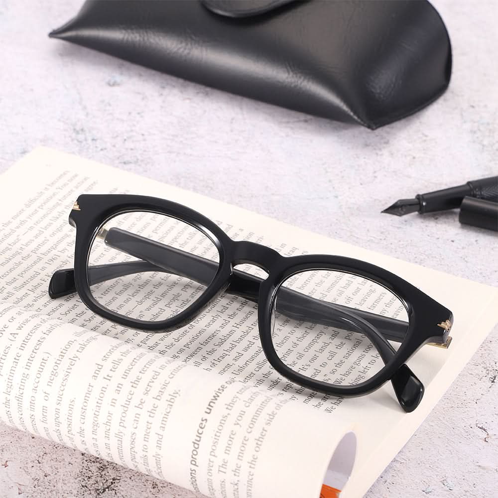 Dollger Tortoise Thick Round Eyeglasses - MyDollger