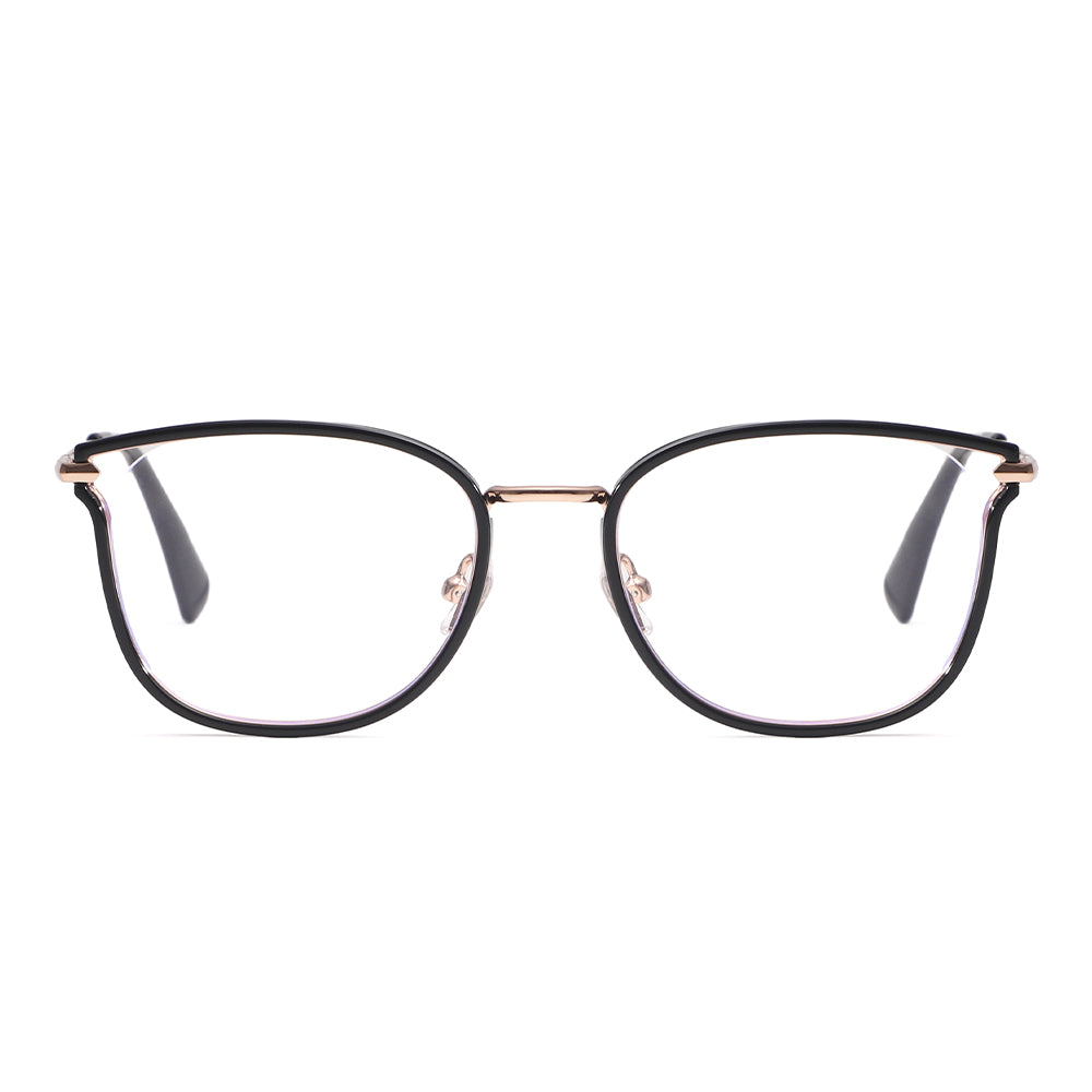 Dollger Round Cat-Eye Eyeglasses