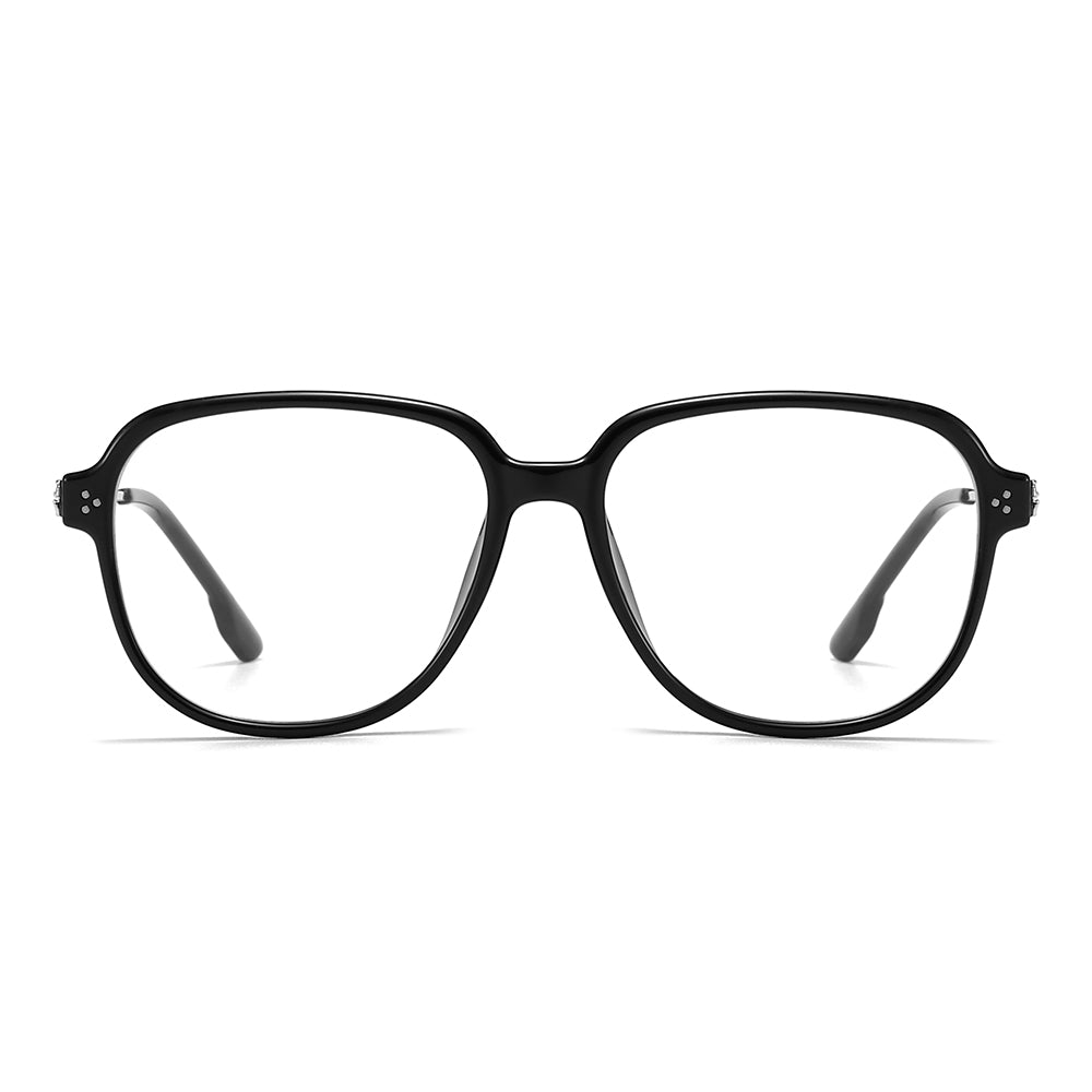 Dollger Black Flexible Round Eyeglasses - MyDollger