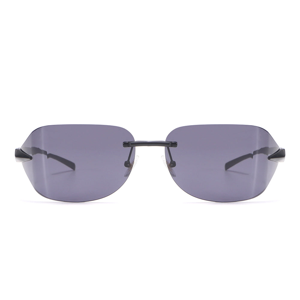 Dollger Rectangle Rimless Tinted Sunglasses - MyDollger
