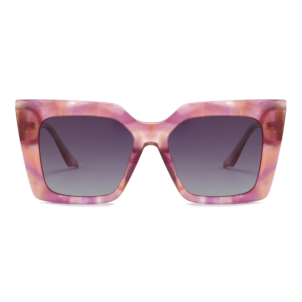 Dollger Elegant Classic Oversized Square Cat Eye Sunglasses