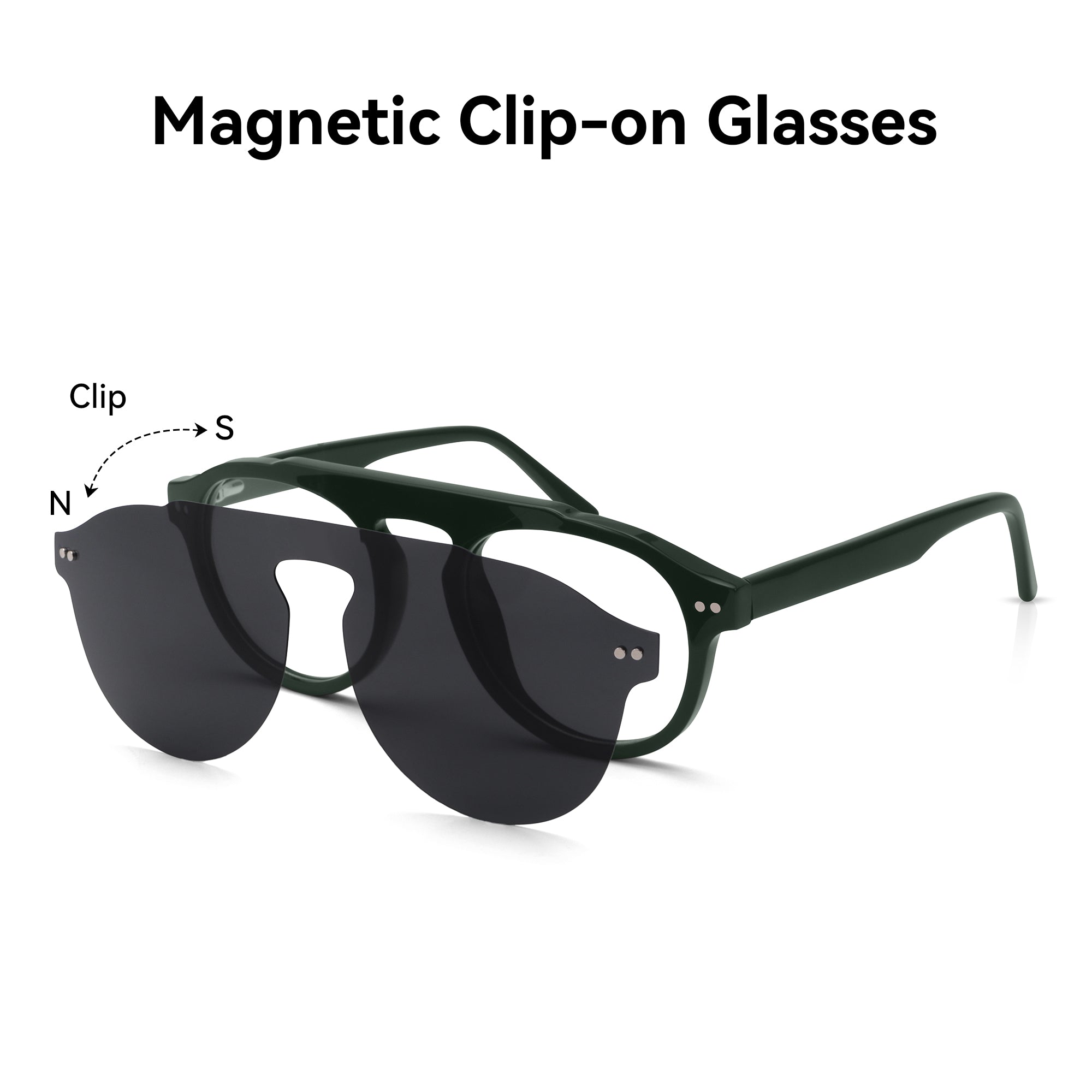 Magnetic Aviator Glasses