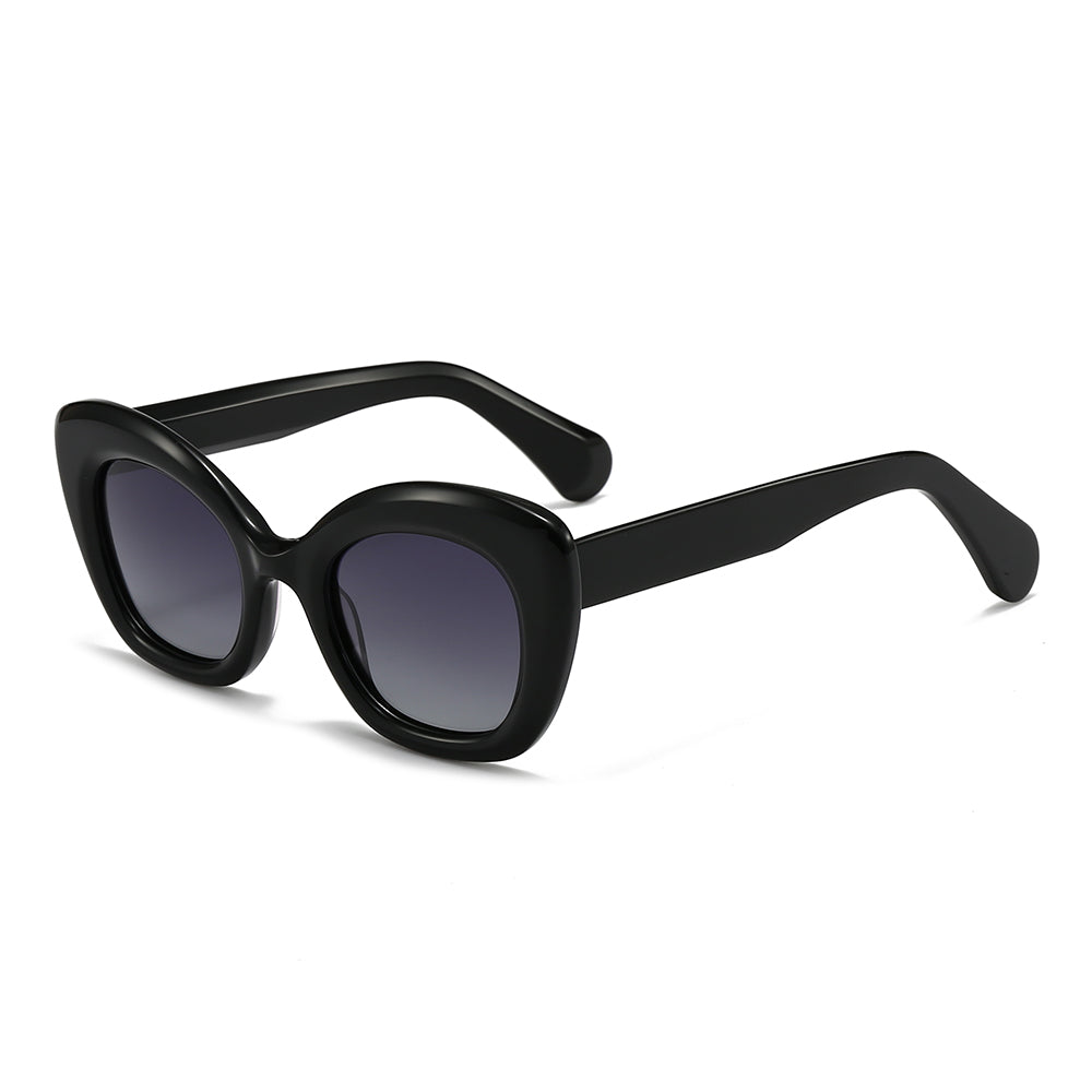 Dollger Oversized Acetate Butterfly Sunglasses