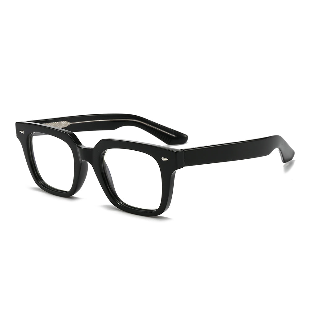 Dollger Thick Chic Square Tinted Eyeglasses