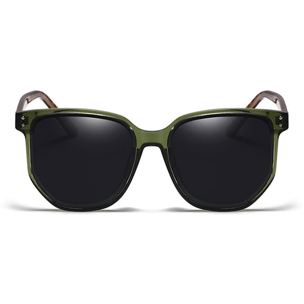 Retro Circle Frame Resin Sunglasses - MyDollger