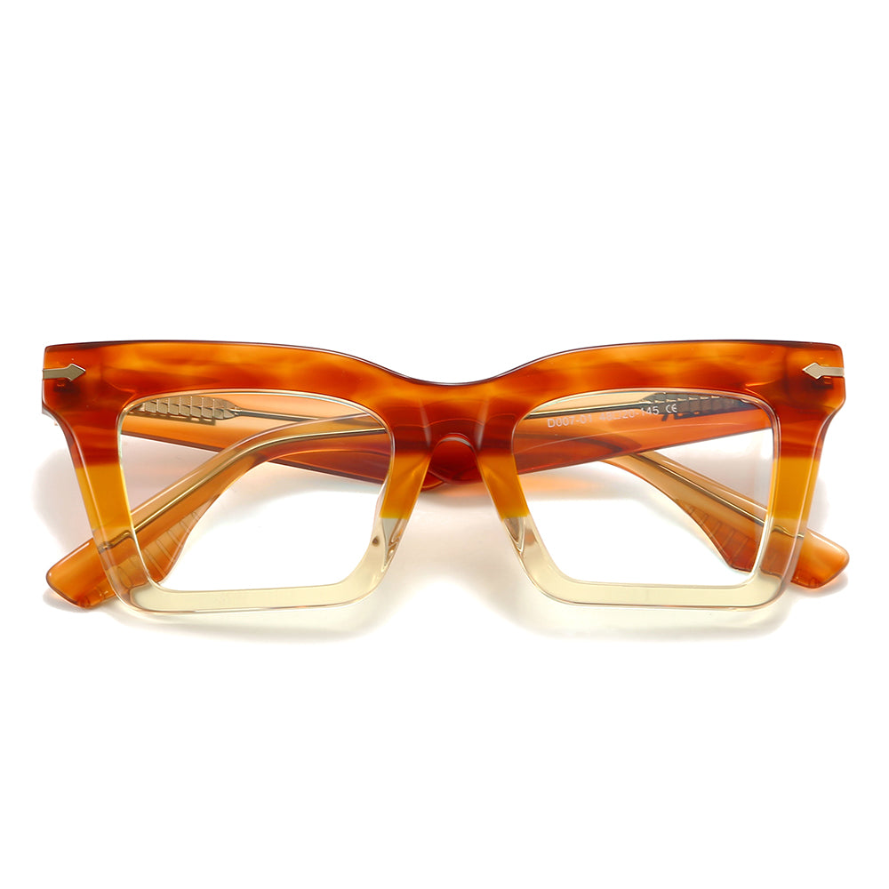 Dollger Square Tortoise Eyeglasses