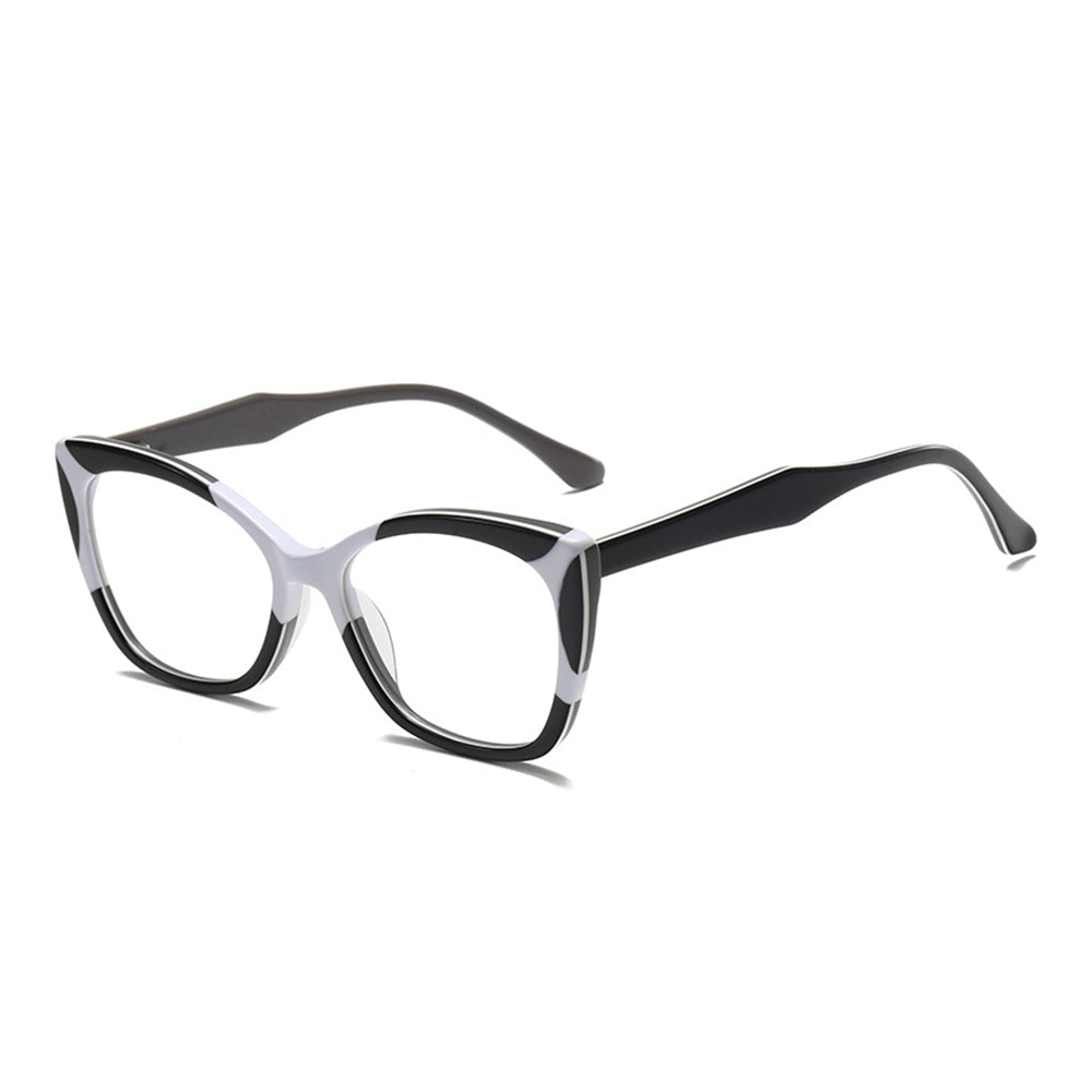 Wavy Square Eyeglasses