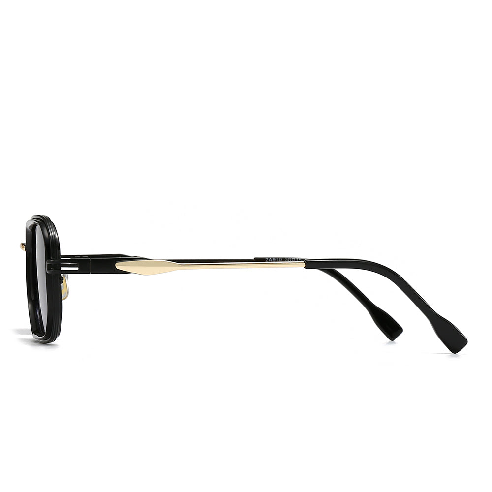 Dollger Retro-Vintage Rectangle Geometric Tinted Sunglasses - MyDollger