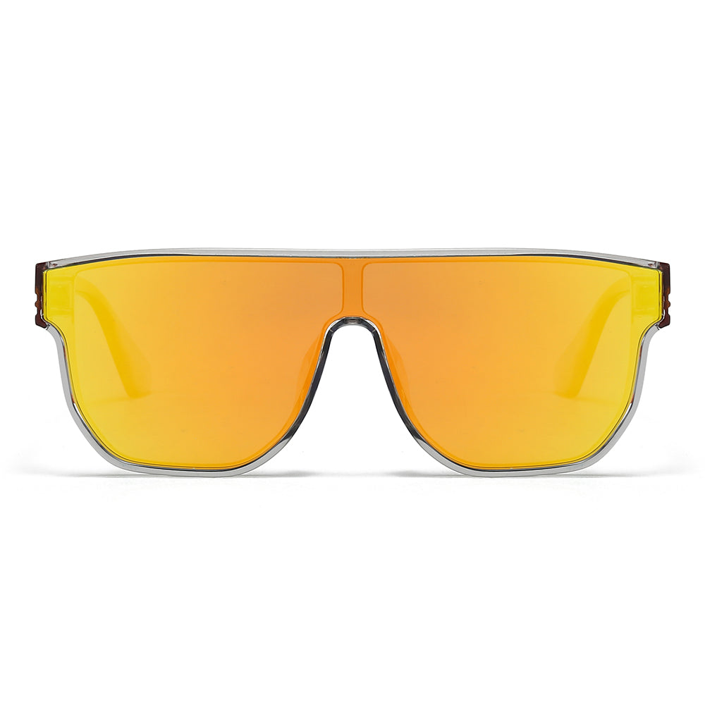 Dollger aviator sunglasses with glossy lenses