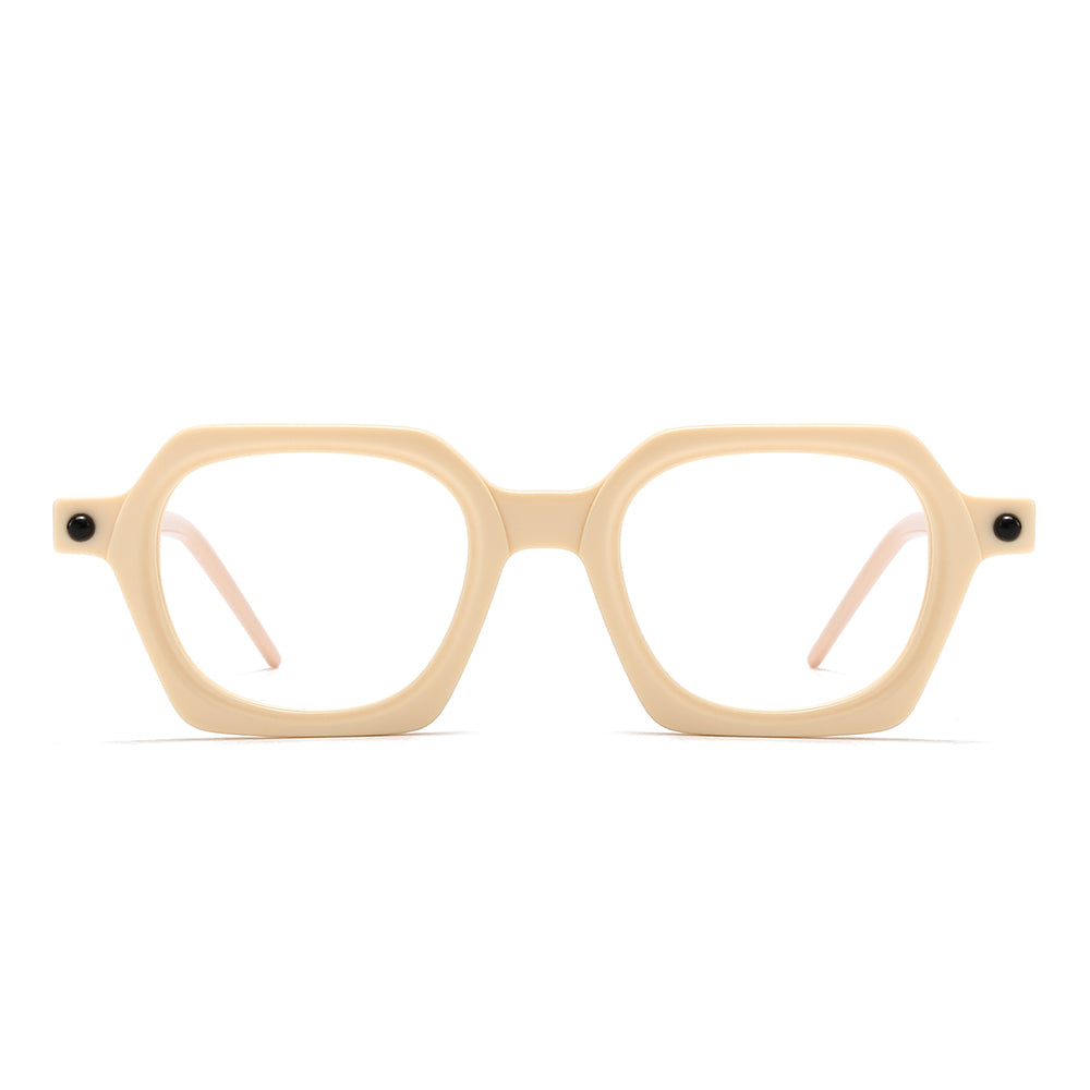 Dollger Thick Hipster Square Eyeglasses