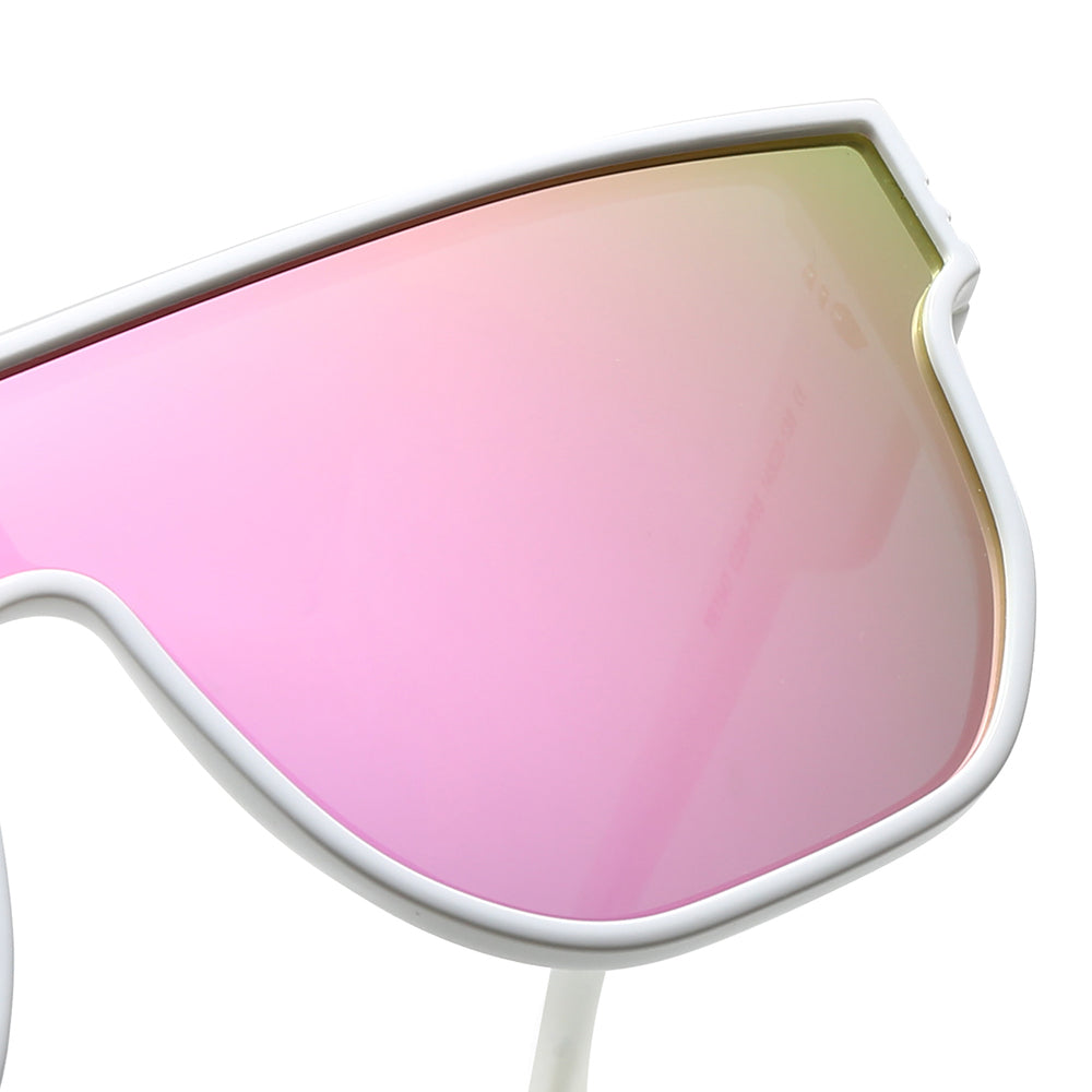 Dollger aviator sunglasses with glossy lenses