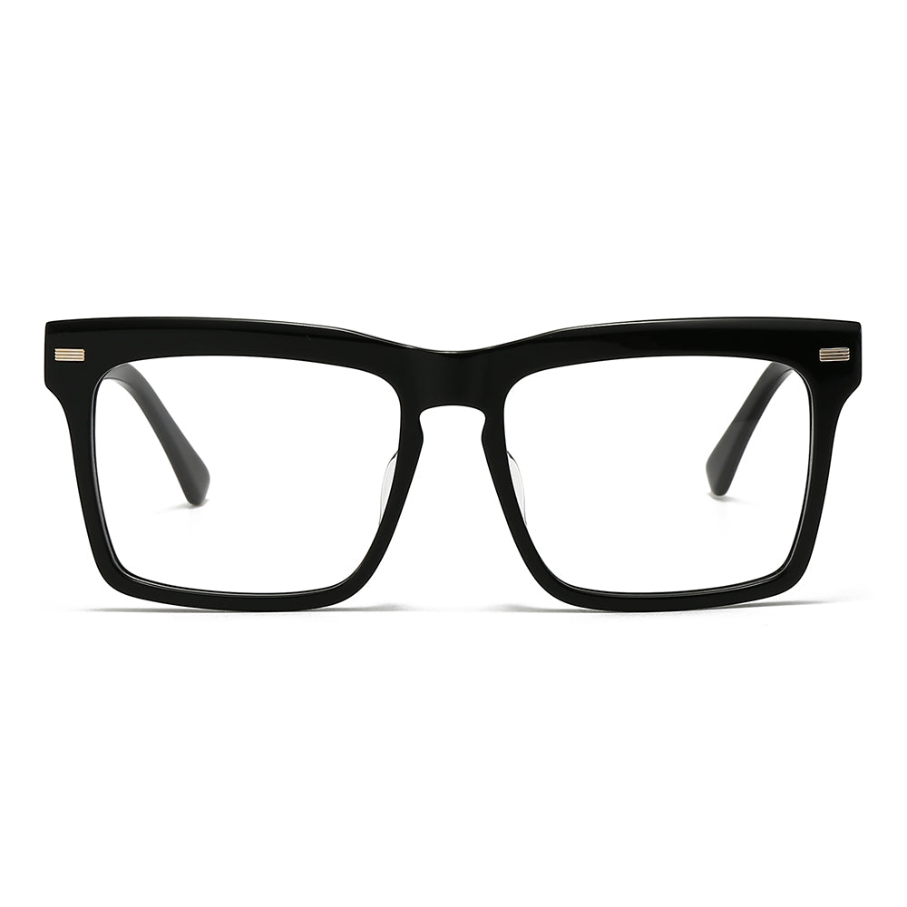 Dollger Black Stylish Square Eyeglasses - MyDollger