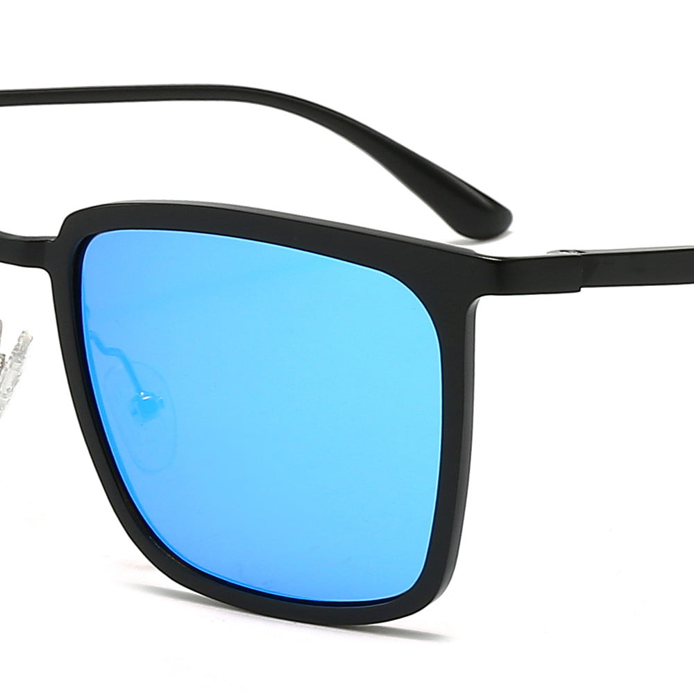 Square Alloy Frame Sunglasses