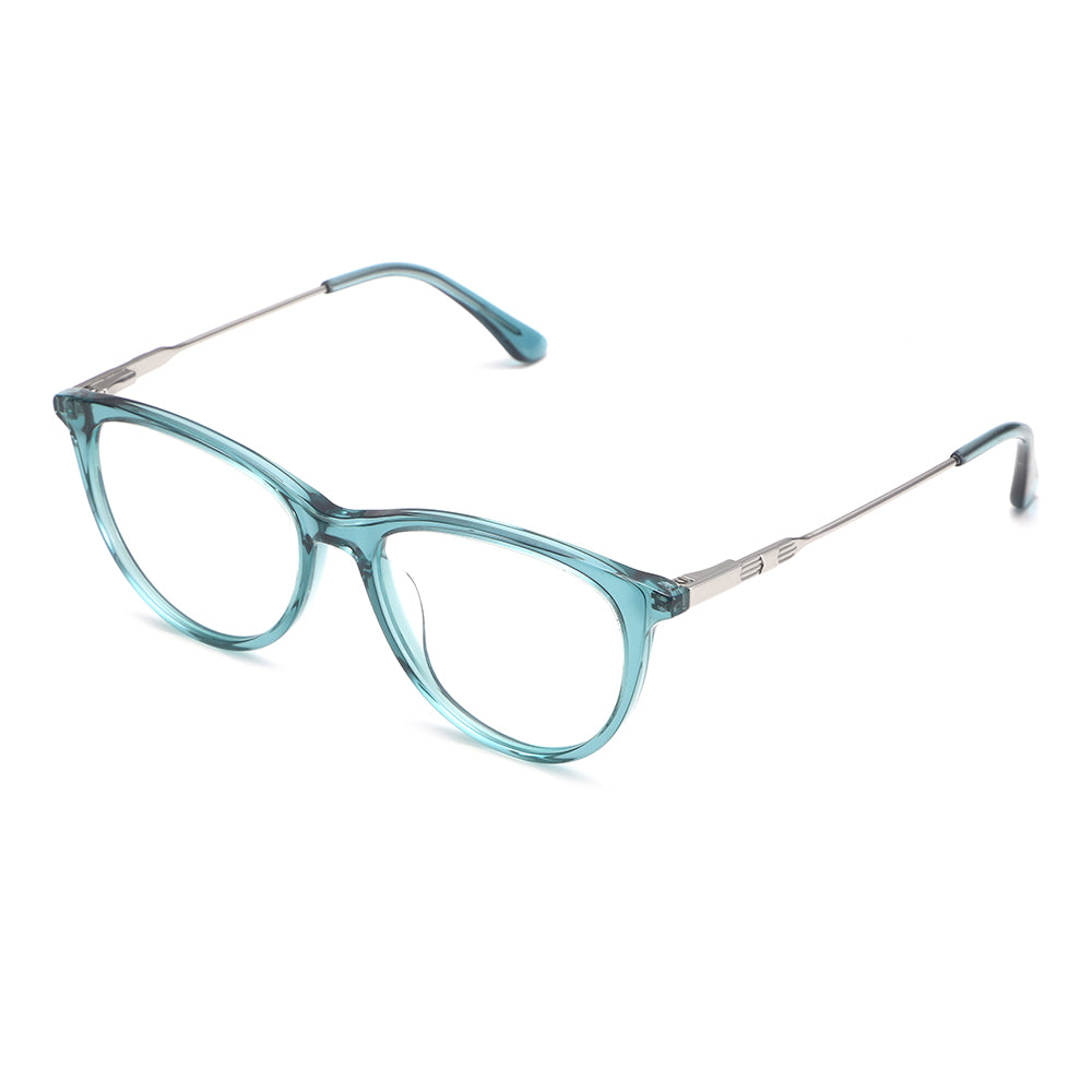 Dollger Round Hipster Tinted Eyeglasses