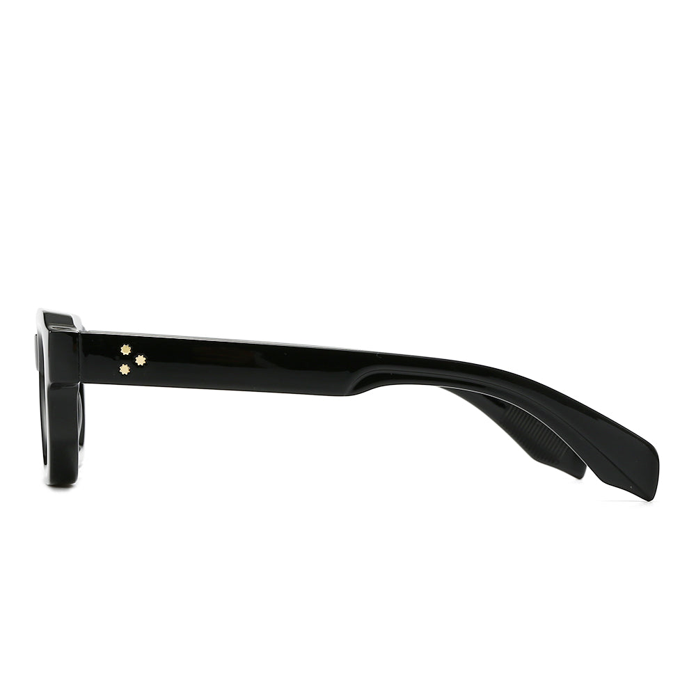 Dollger Acetate Rectangle Full-Rim Tinted Sunglasses - MyDollger