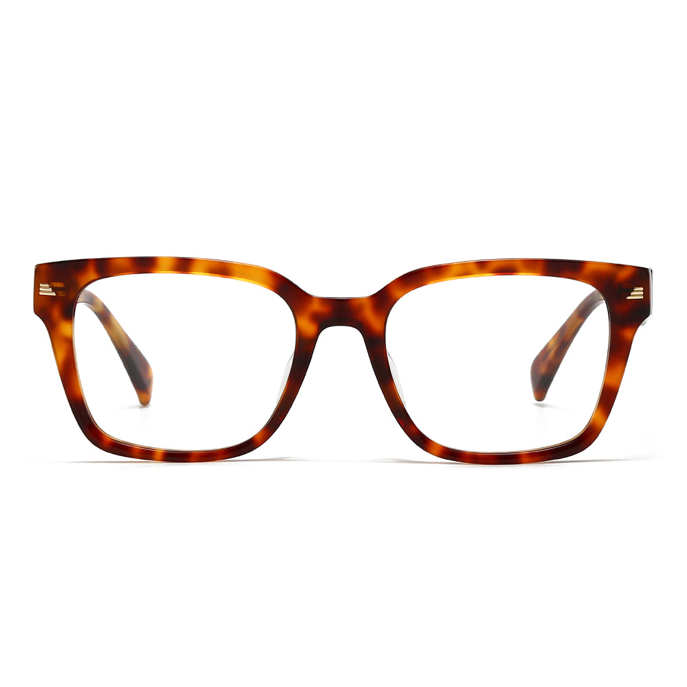 Dollger Black Acetate Square Tinted Eyeglasses - MyDollger