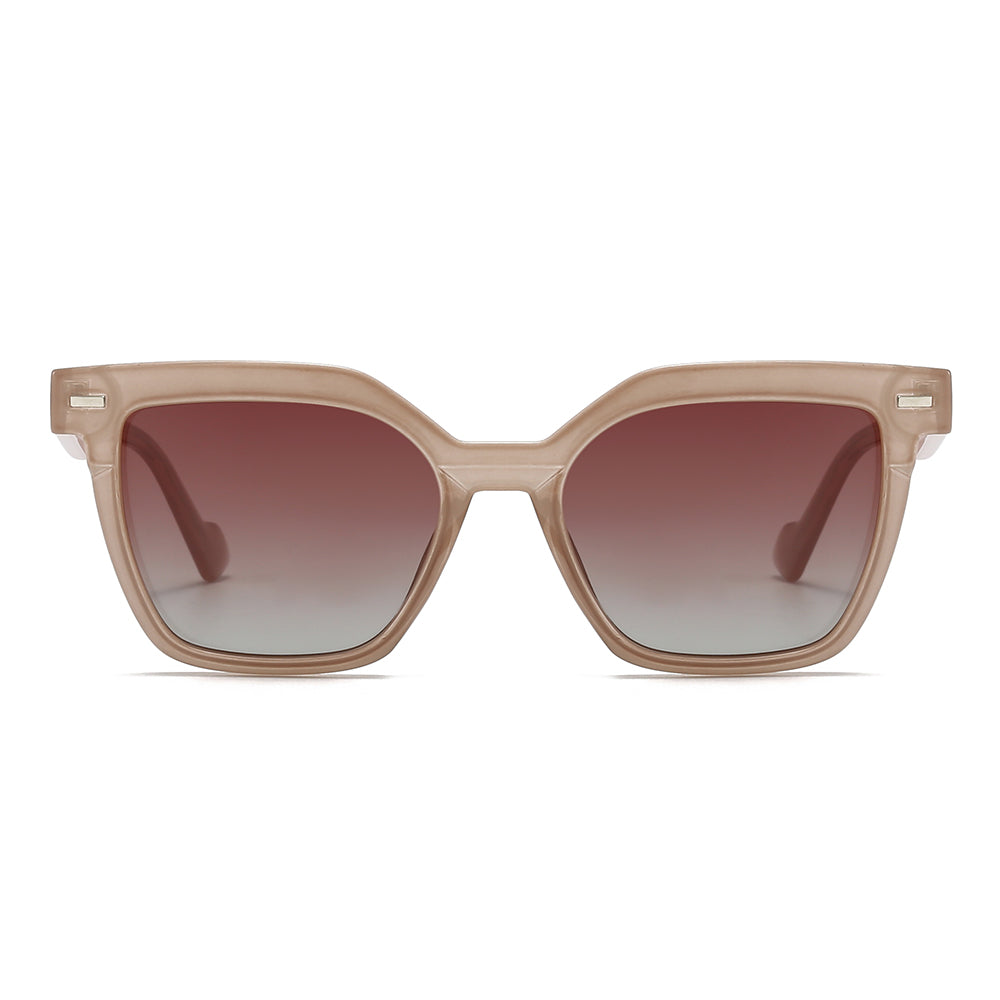 Dollger Wide Thick Square Tinted Sunglasses - MyDollger