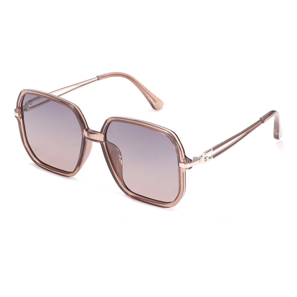 Dollger Oversized Lightweight Square Tinted Sunglasses