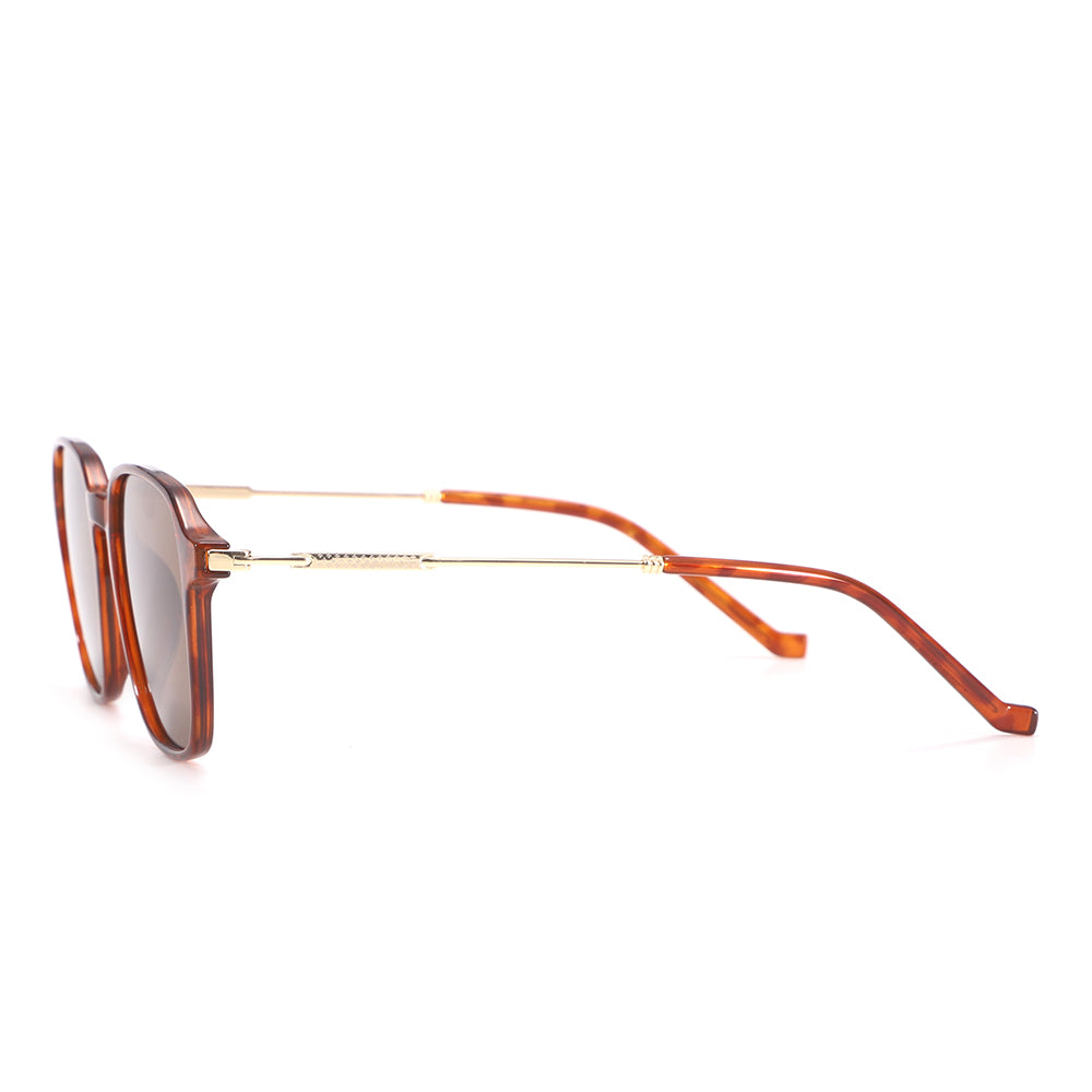 Dollger Amber Square Polarized Sunglasses