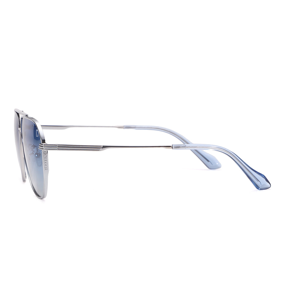 Dollger Metallic Aviator Tinted Sunglasses
