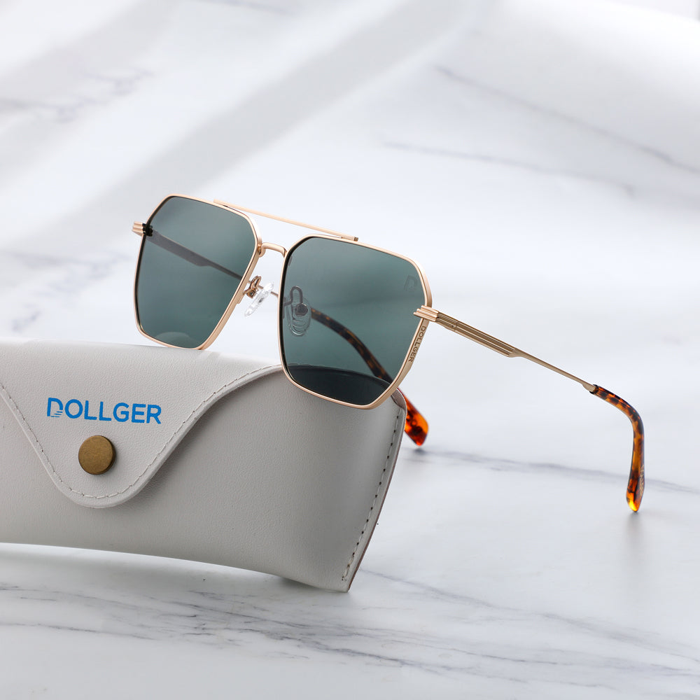 Dollger Retro-Vintage Aviator Tinted Sunglasses - MyDollger