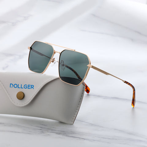 Dollger Retro-Vintage Aviator Tinted Sunglasses - MyDollger