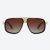 Gold Frame/Gradient Brown Polarized Lens